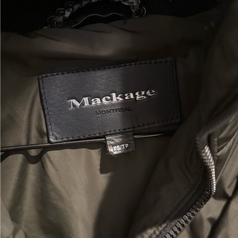 Mackage Khaki Outerwear - Picture 2 of 2